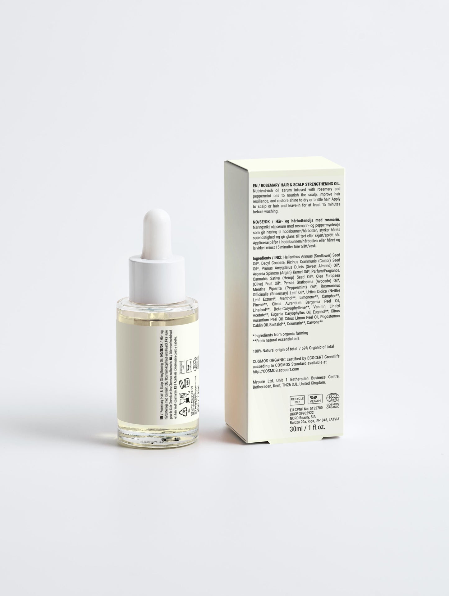 Longmei Rosemary Hair & Scalp Strengthening Oil