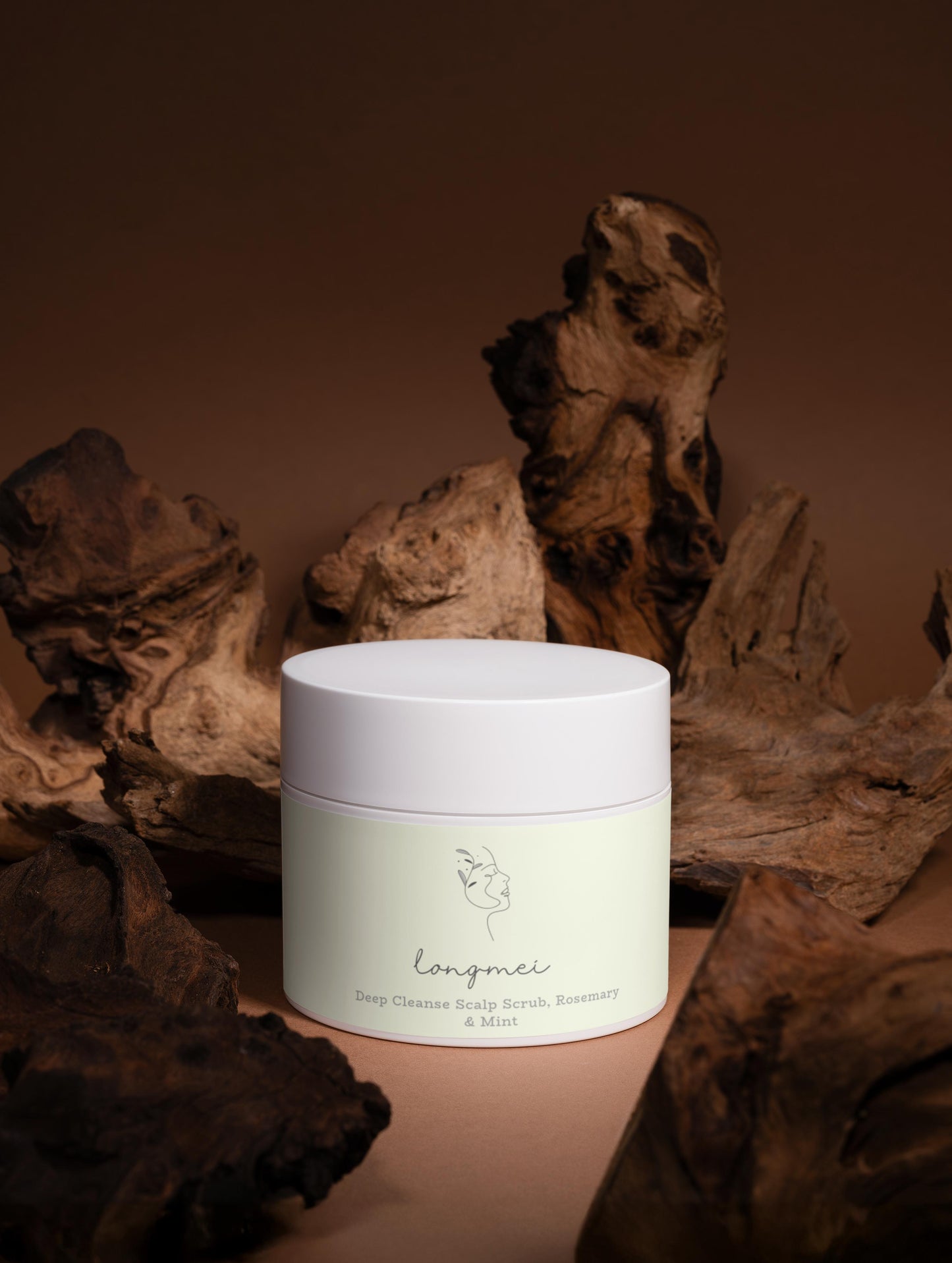 Longmei Deep Cleanse Scalp Scrub, Rosemary & Mint
