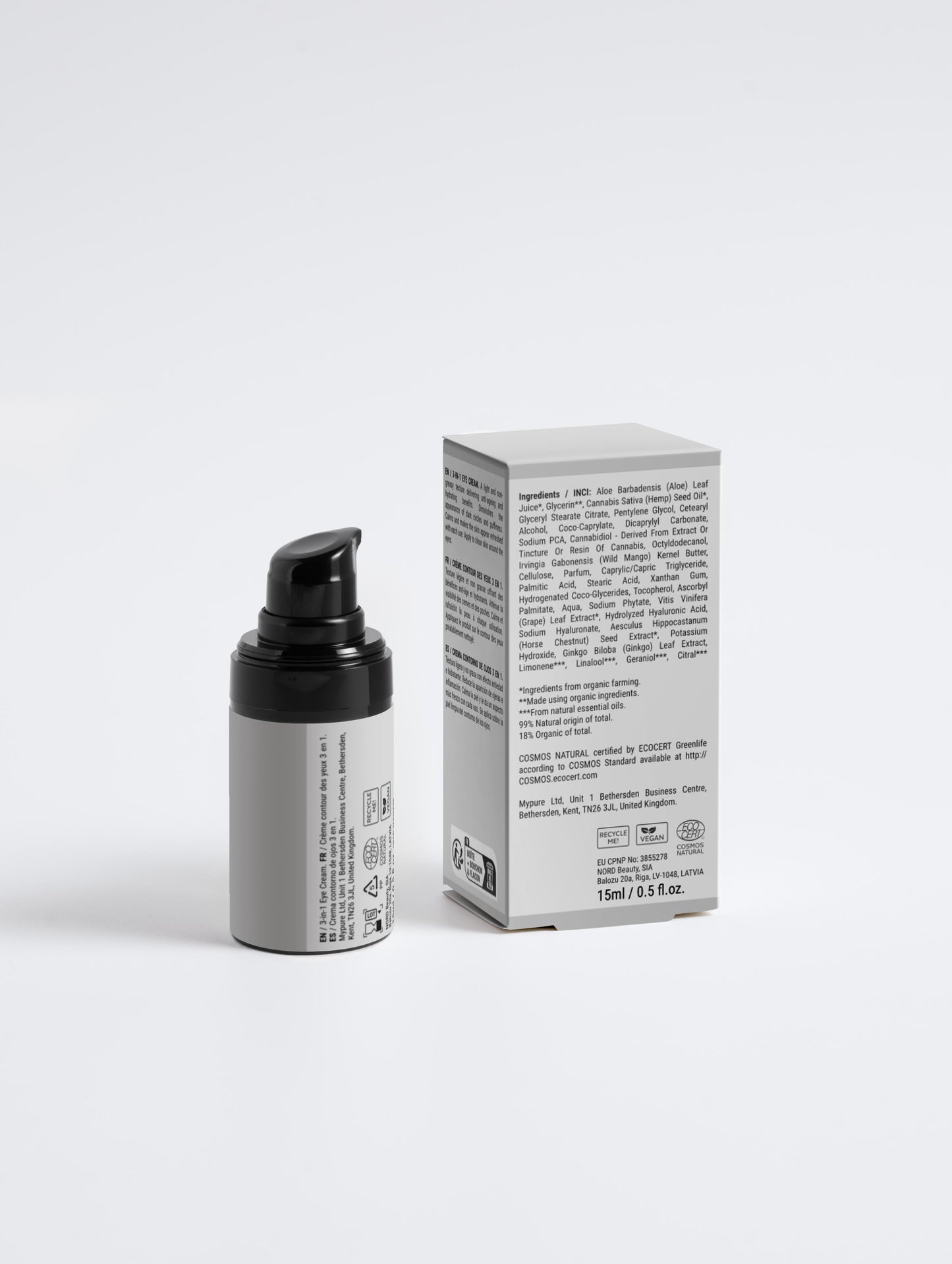 Longmei 3-in-1 Eye Cream for Men