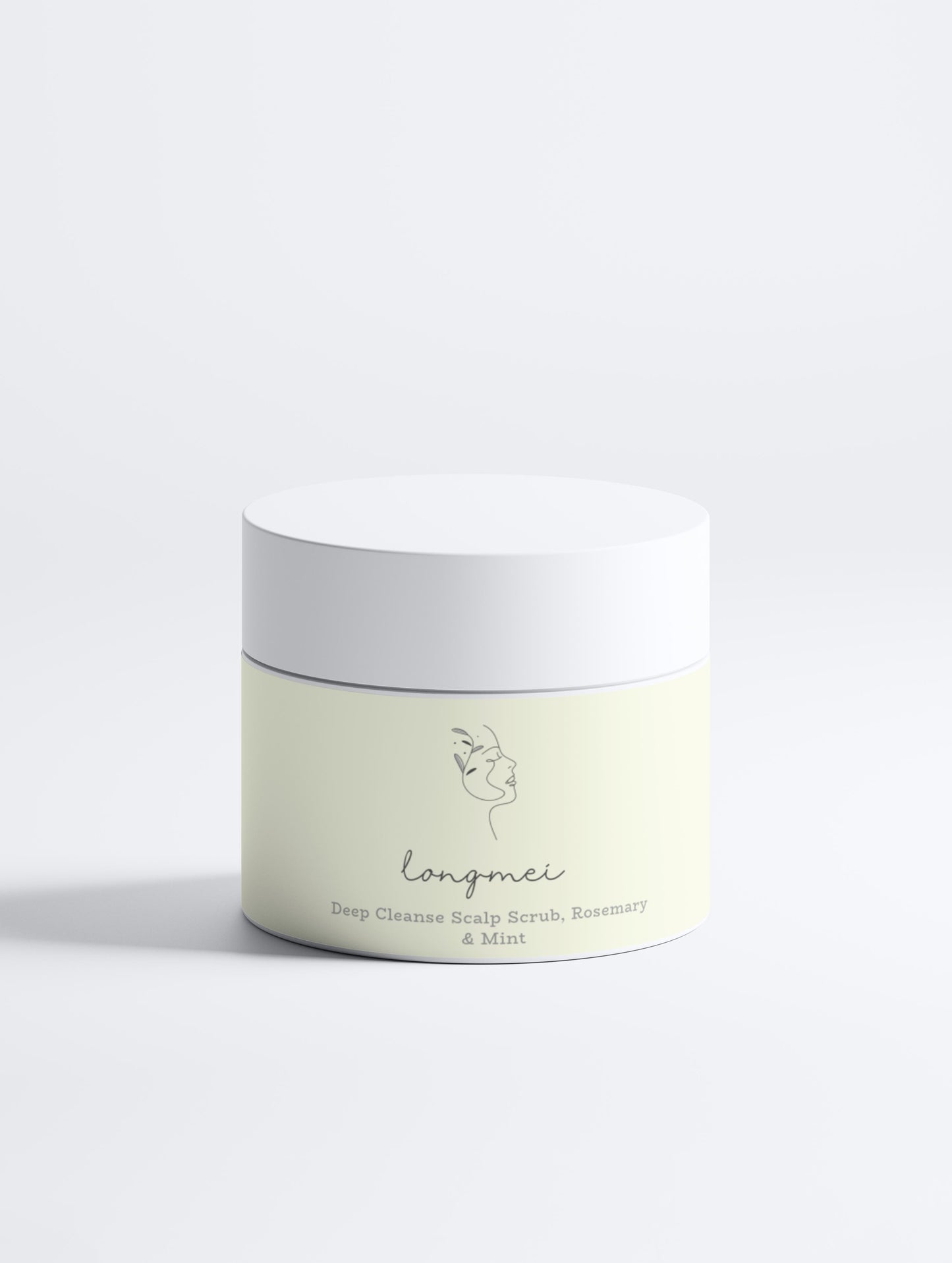Longmei Deep Cleanse Scalp Scrub, Rosemary & Mint