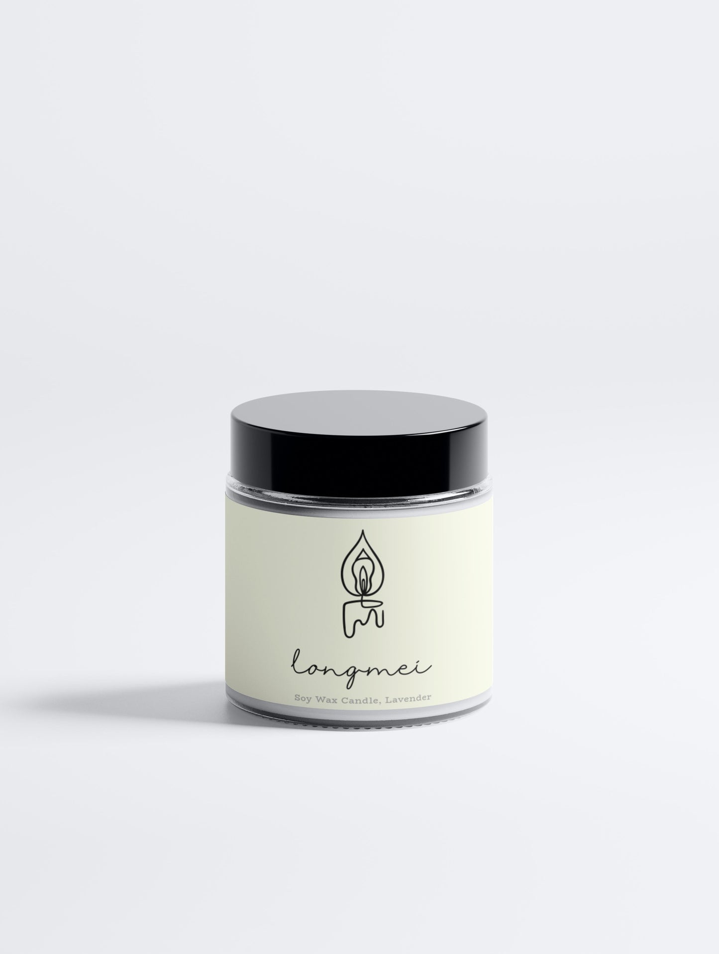 Longmei Soy Wax Candle, Lavender