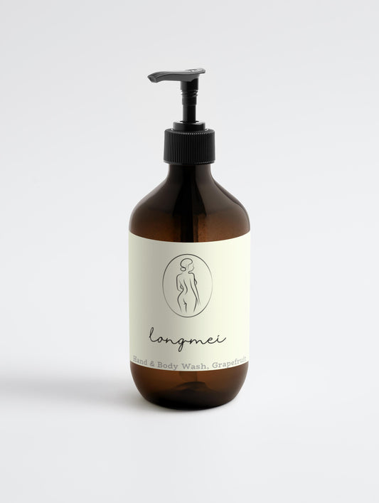 Longmei Hand & Body Wash, Grapefruit