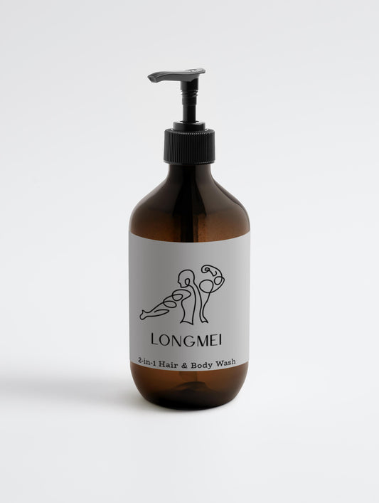 Longmei 2-in-1 Hair & Body Wash for men