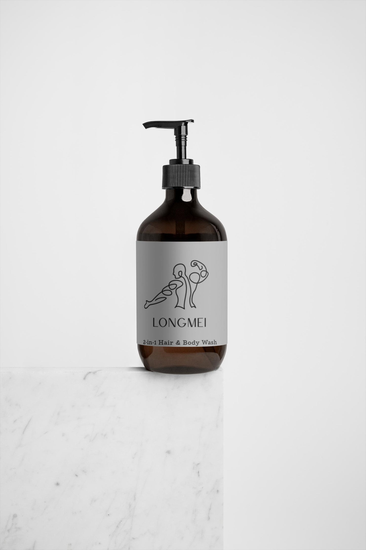 Longmei 2-in-1 Hair & Body Wash for men