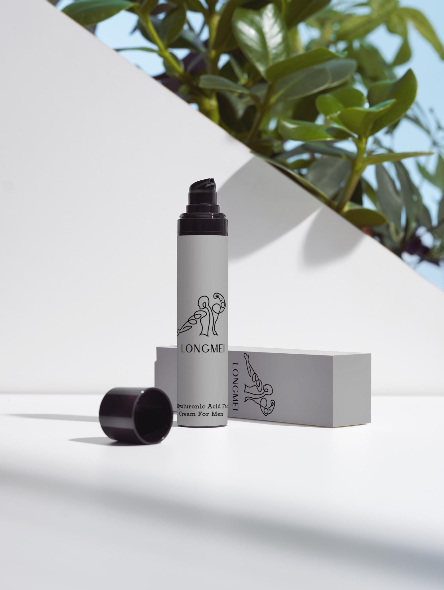 Longmei Hyaluronic Acid Face Cream for Men