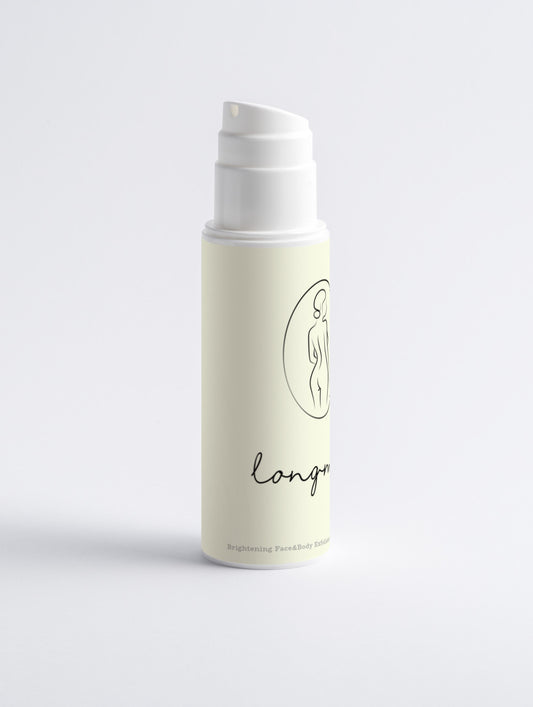 Longmei Brightening Face&Body Exfoliator with Kojic Acid