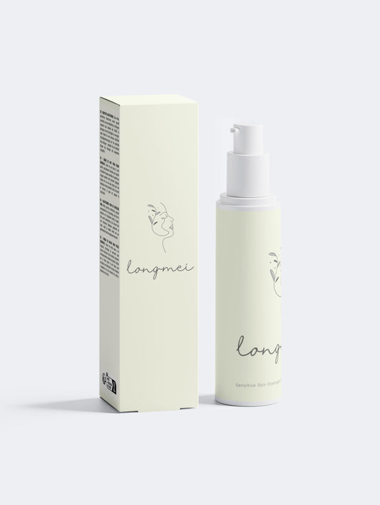 Longmei Sensitive Skin Overnight Cream, Fragrance-Free
